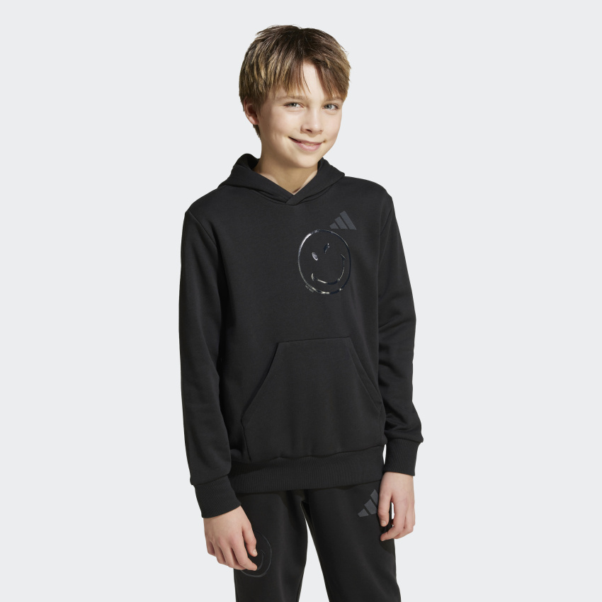 Adidas X Smileyworld Siyah Çocuk Sweatshirt - 3
