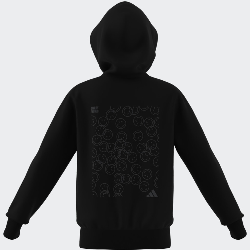 Adidas X Smileyworld Siyah Çocuk Sweatshirt - 6