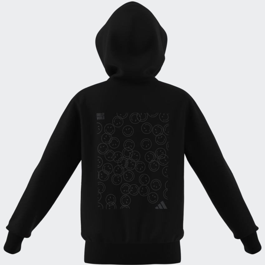 Adidas X Smileyworld Siyah Çocuk Sweatshirt - 6