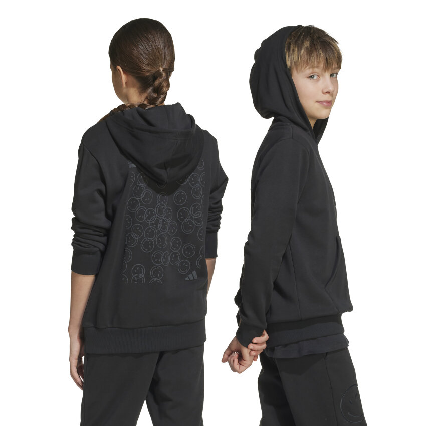 Adidas X Smileyworld Siyah Çocuk Sweatshirt - 8