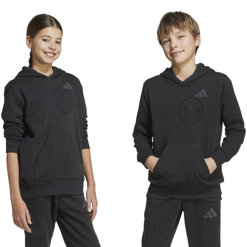 Adidas X Smileyworld Siyah Çocuk Sweatshirt - 3