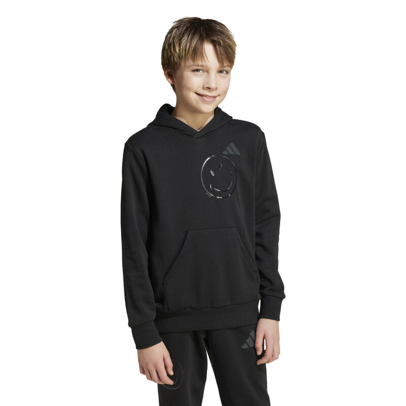 Adidas X Smileyworld Siyah Çocuk Sweatshirt - Adidas