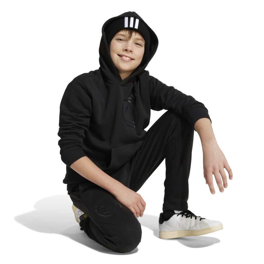 Adidas X Smileyworld Siyah Çocuk Sweatshirt - 5