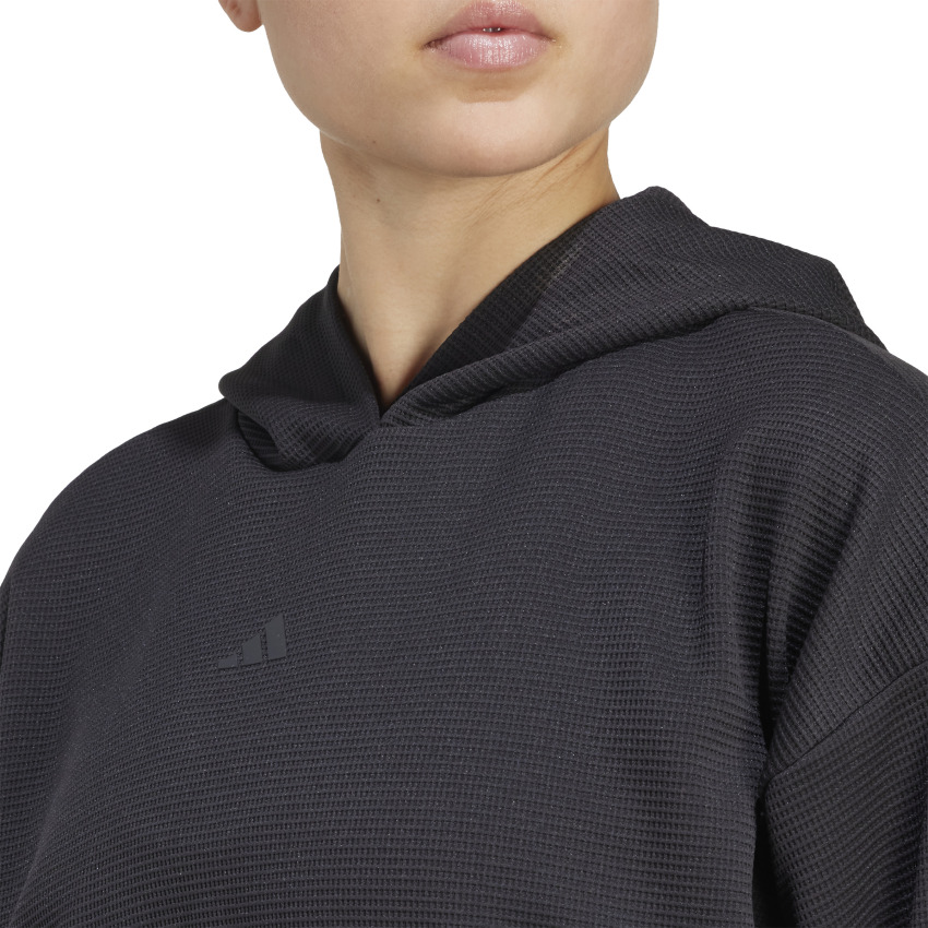 Adidas Yoga Cover Up Siyah Kadın Sweatshirt - 4