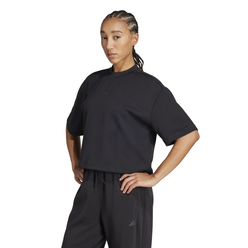 Adidas Yoga Motion Siyah Kadın Tshirt - 1