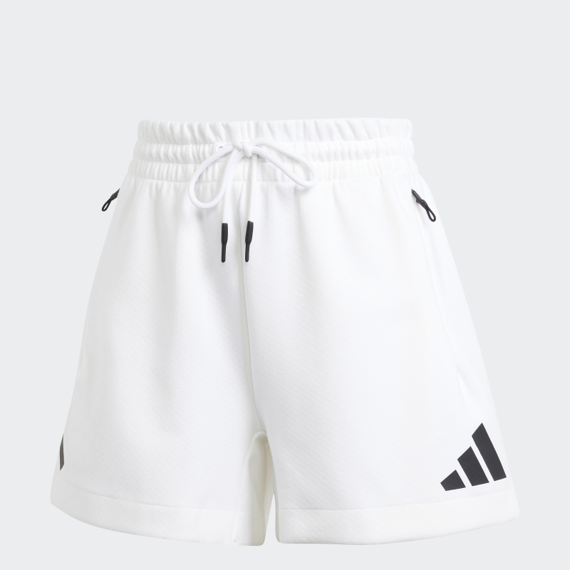 Adidas Z.N.E. Beyaz Kadın Şort - Adidas