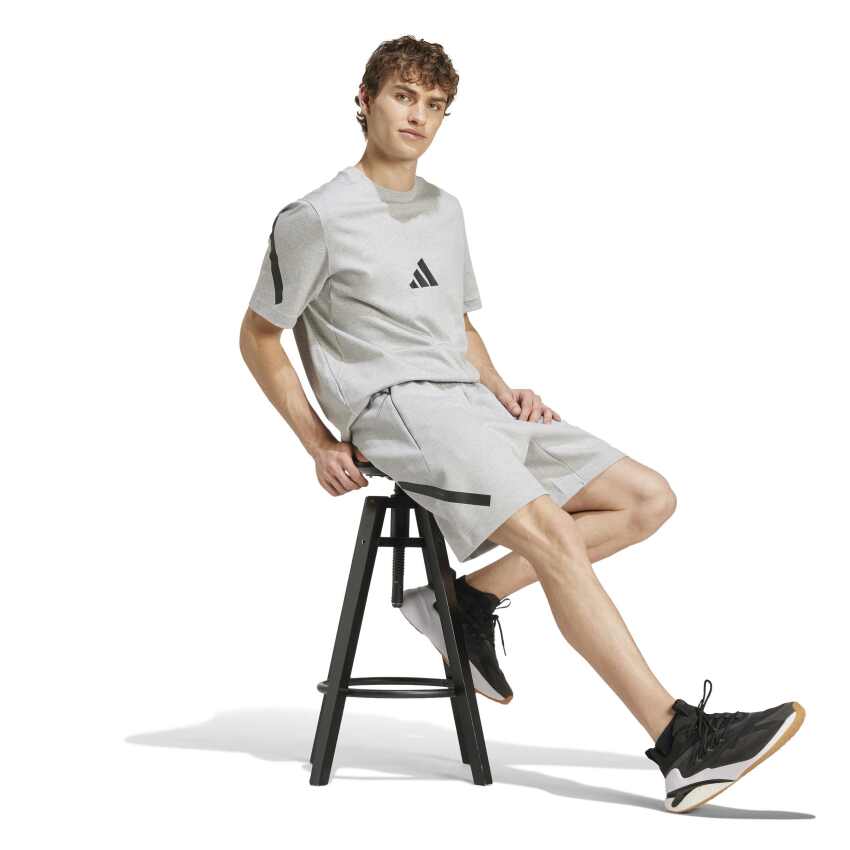 Adidas Z.N.E. Gri Erkek Şort - 4
