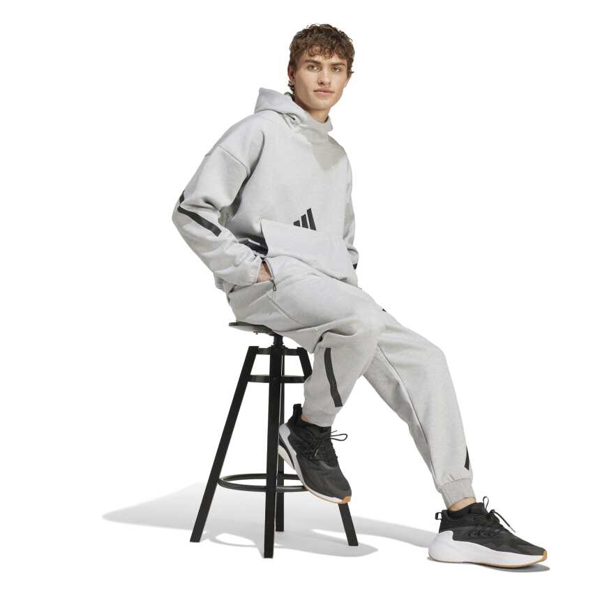 Adidas Z.N.E. Gri Erkek Sweatshirt - 3
