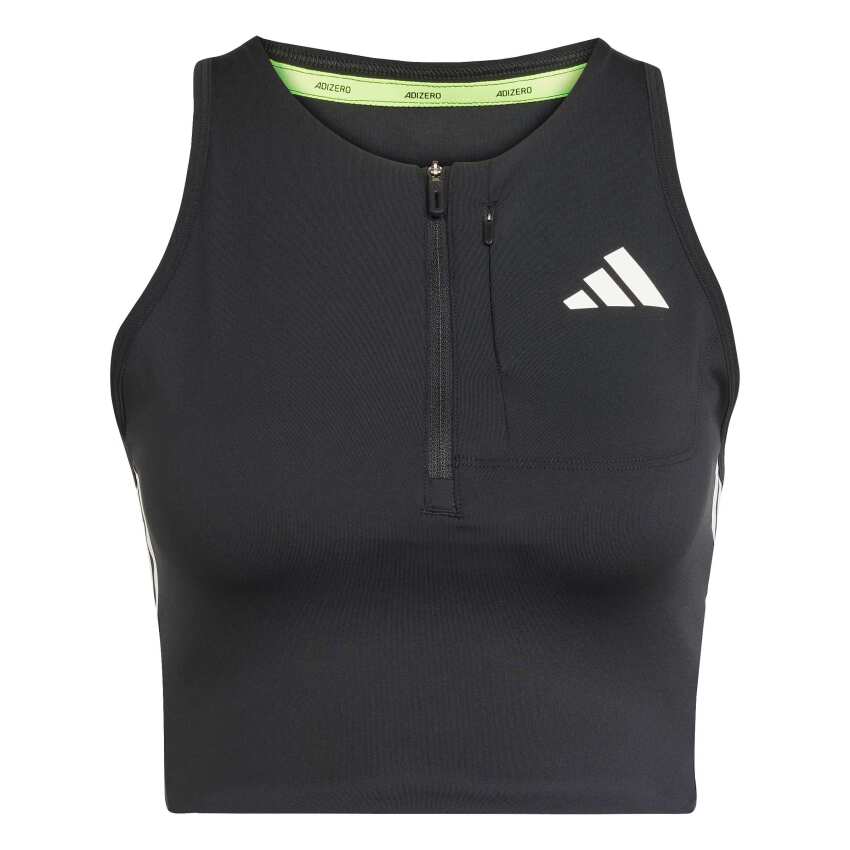 Adidas Adizero Crop Siyah Kadın Atlet - 1