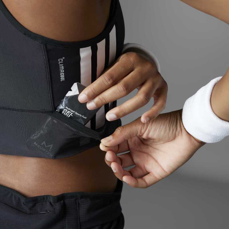 Adidas Adizero Crop Siyah Kadın Atlet - 5