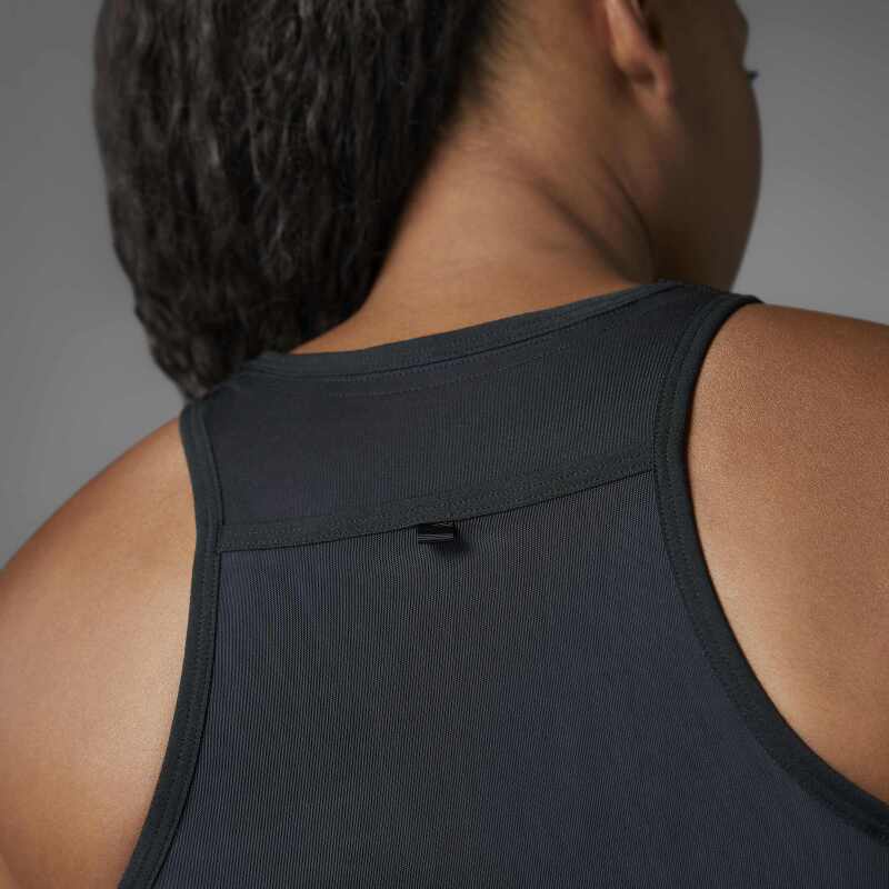 Adidas Adizero Crop Siyah Kadın Atlet - 6