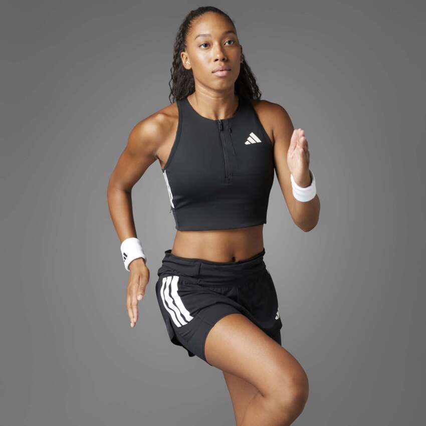 Adidas Adizero Crop Siyah Kadın Atlet - 14