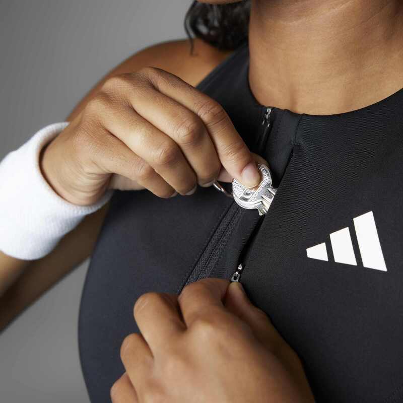 Adidas Adizero Crop Siyah Kadın Atlet - 7