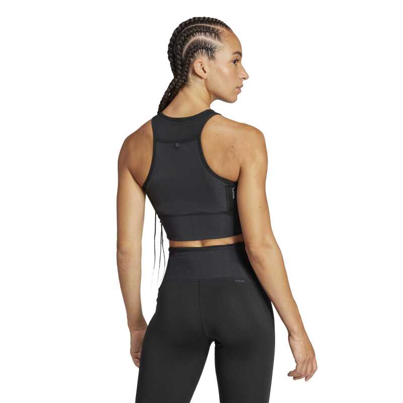 Adidas Adizero Crop Siyah Kadın Atlet - 3