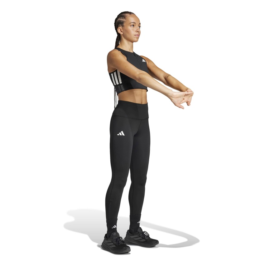 Adidas Adizero Crop Siyah Kadın Atlet - 4