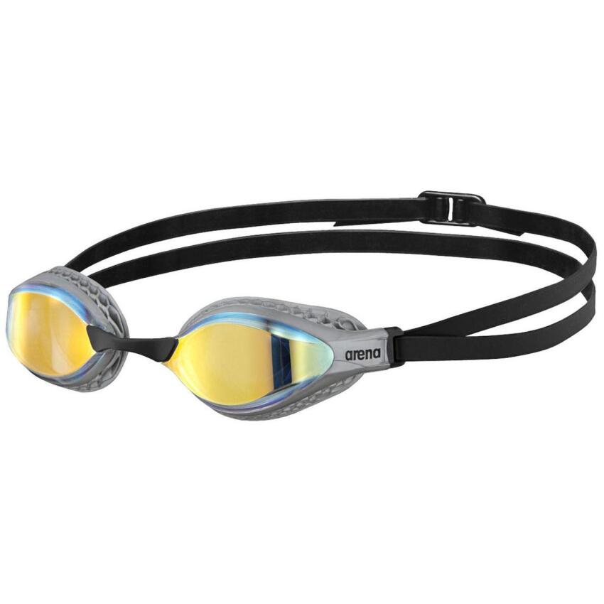 Arena AIR-SPEED MIRROR Sarı-Gri Unisex Yüzücü Gözlüğü 003151201 - 1