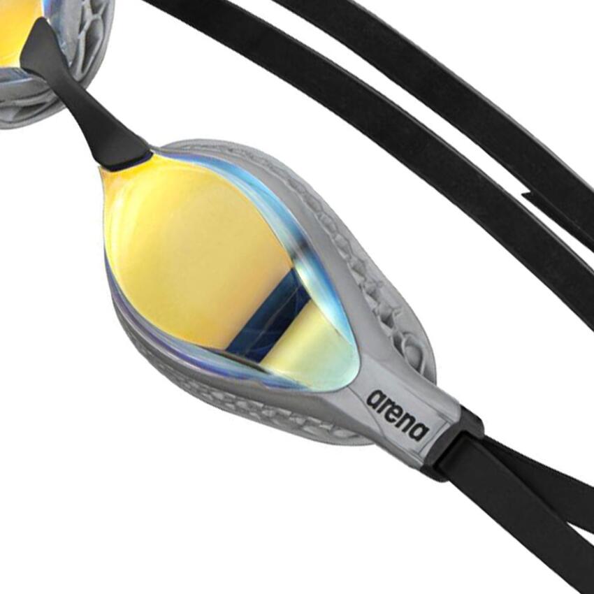 Arena AIR-SPEED MIRROR Sarı-Gri Unisex Yüzücü Gözlüğü 003151201 - 2