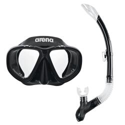 Arena PREMIUM SNORKELING SET SİYAH Unisex Şnorkel 002018505 - 1