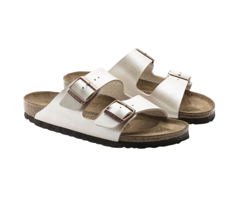 Birkenstock Arizona BF Graceful Beyaz Kadın Terlik - 2