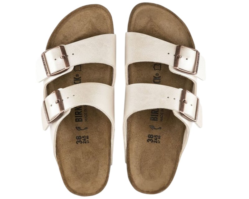 Birkenstock Arizona BF Graceful Beyaz Kadın Terlik - 3