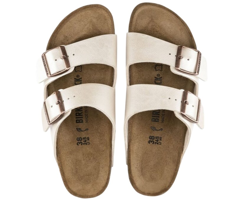 Birkenstock Arizona BF Graceful Beyaz Kadın Terlik - 3