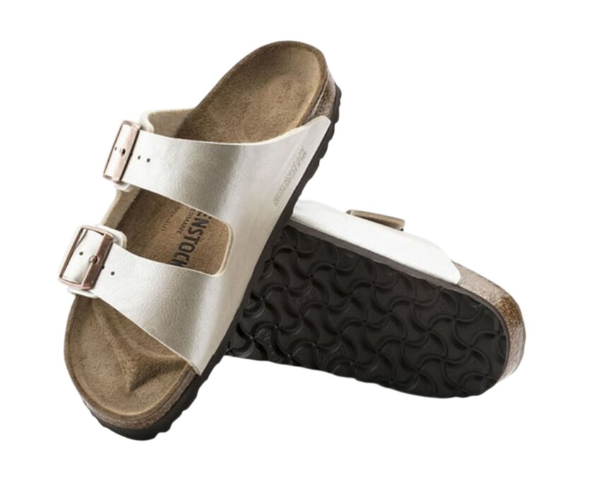 Birkenstock Arizona BF Graceful Beyaz Kadın Terlik - 4