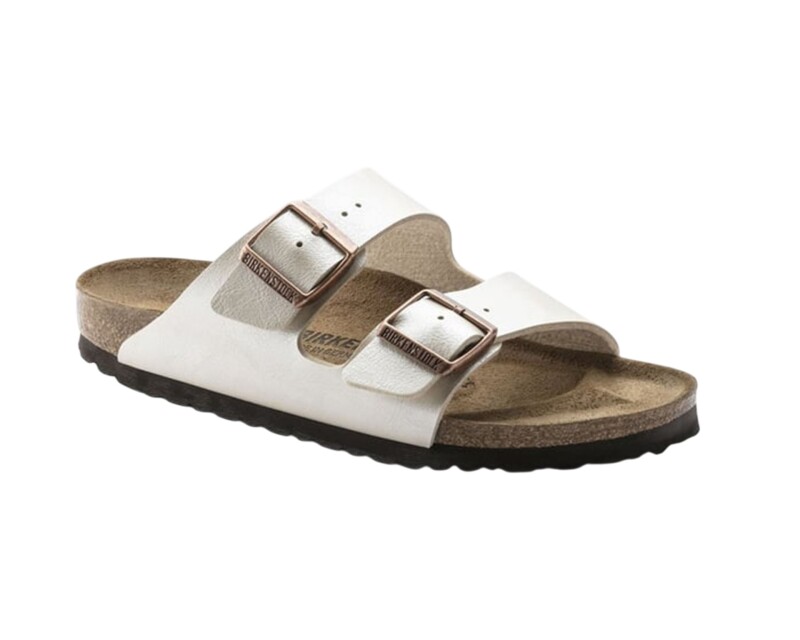 Birkenstock Arizona BF Graceful Beyaz Kadın Terlik - 5