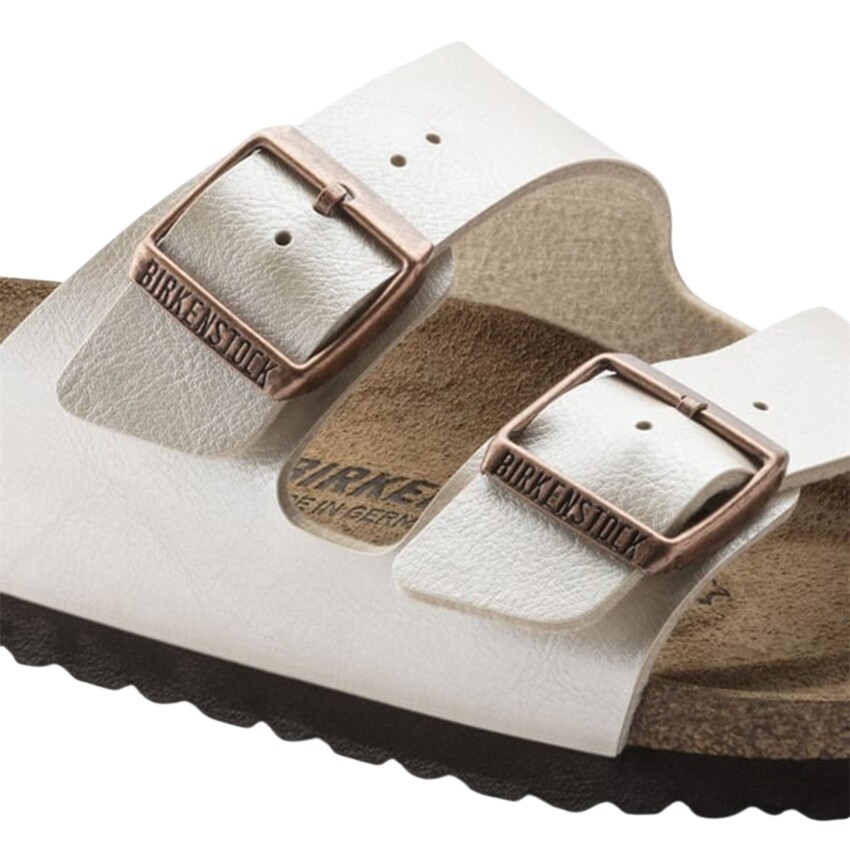 Birkenstock Arizona BF Graceful Beyaz Kadın Terlik - 6