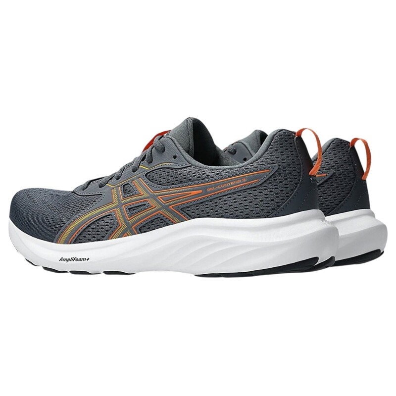 Asics Gel-Contend 9 Gri Erkek Koşu Ayakkabısı - 4