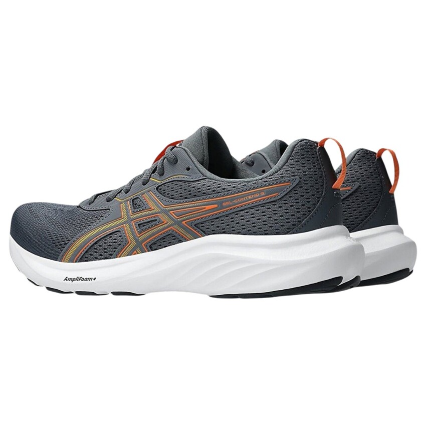 Asics Gel-Contend 9 Gri Erkek Koşu Ayakkabısı - 4