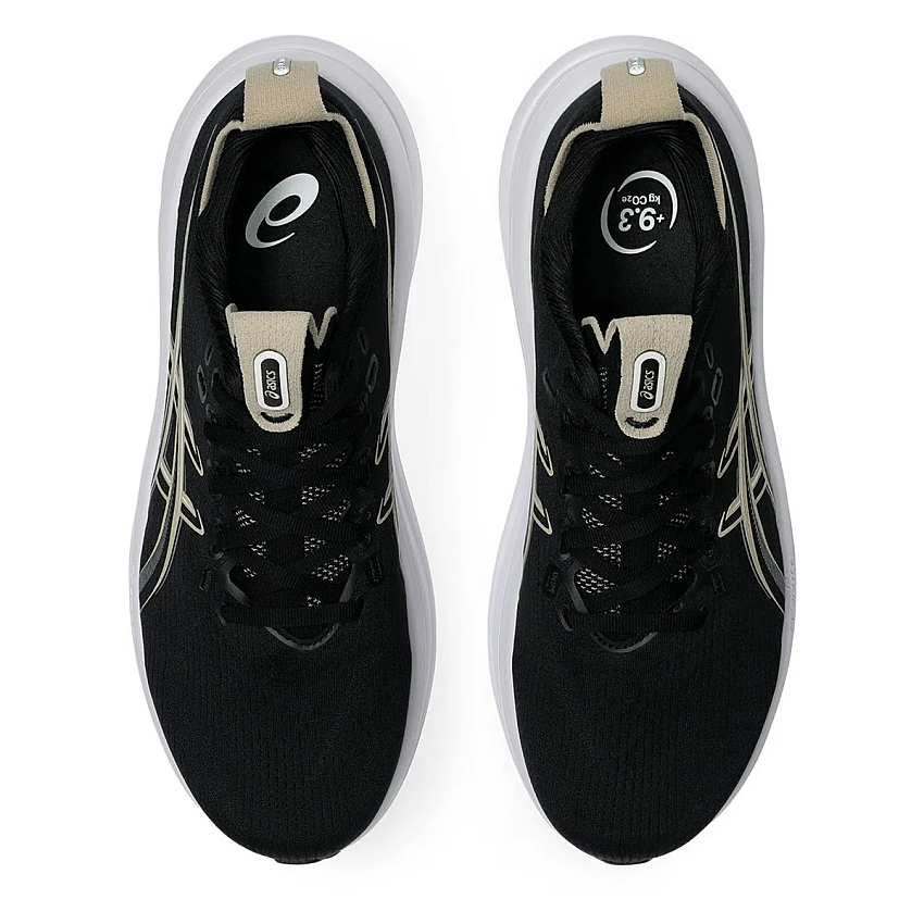 Asics Gel-Nimbus 28 Siyah-Beyaz Erkek Koşu Ayakkabısı - 6