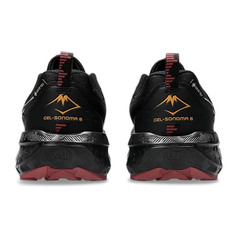Asics Gel-Sonoma 8 GTX Siyah-Mor Erkek Koşu Ayakkabısı - 7