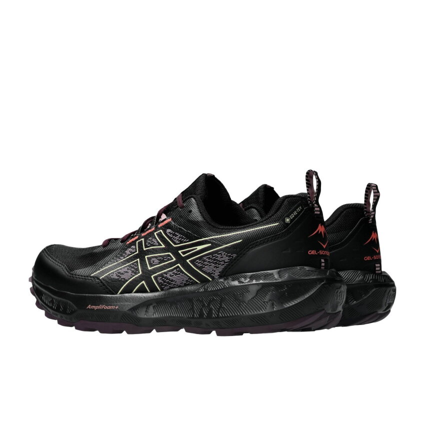 Asics Gel-Sonoma 8 GTX Siyah-Mor Kadın Koşu Ayakkabısı - 4