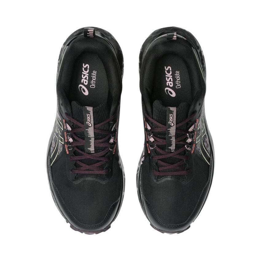Asics Gel-Sonoma 8 GTX Siyah-Mor Kadın Koşu Ayakkabısı - 5