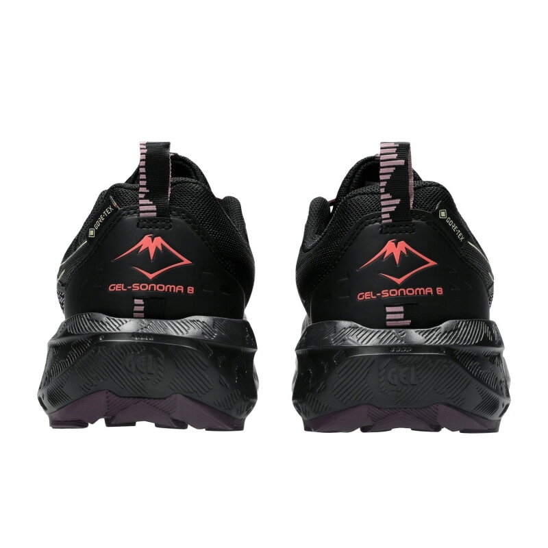 Asics Gel-Sonoma 8 GTX Siyah-Mor Kadın Koşu Ayakkabısı - 7