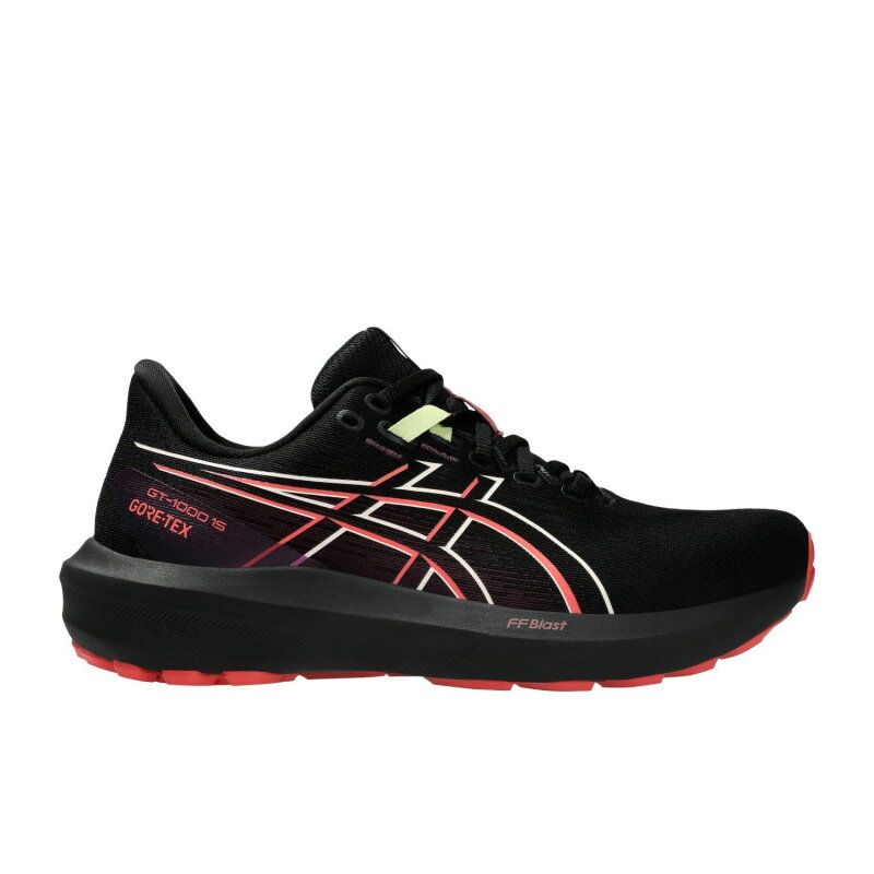 Asics GT-1000 15 GTX Siyah-Gri Kadın Koşu Ayakkabısı - Asics