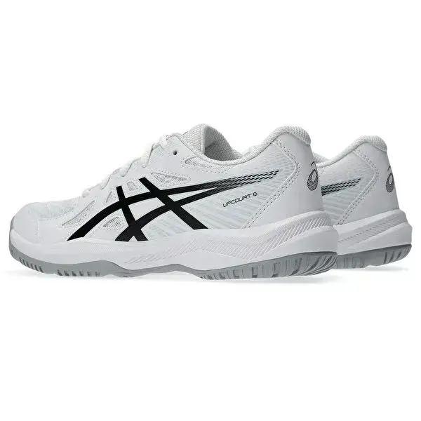 Asics Upcourt 6 GS Beyaz Çocuk Günlük Ayakkabı - 4