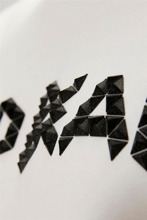 Bad Bear 3D Bad Hoodie Beyaz Erkek Sweatshirt - 3