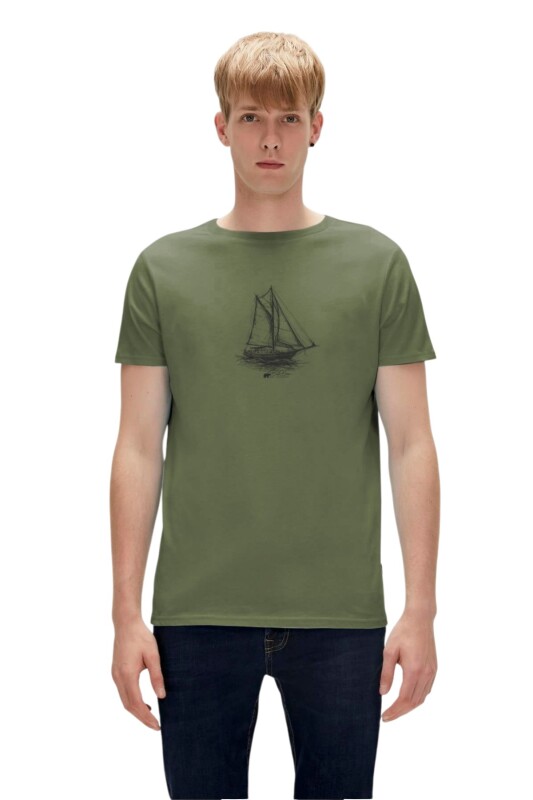 Bad Bear Art Of Journey T-Shirt Yeşil Erkek Tshirt - 1