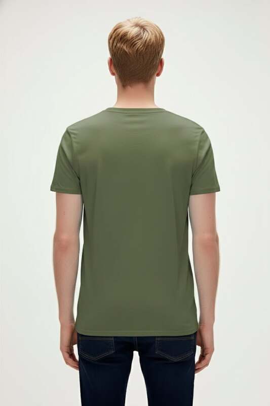 Bad Bear Art Of Journey T-Shirt Yeşil Erkek Tshirt - 3