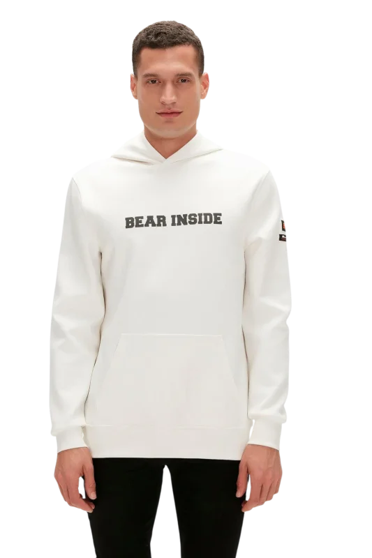 Bad Bear Arthur Hoodie Beyaz Erkek Sweatshirt - Bad Bear (1)