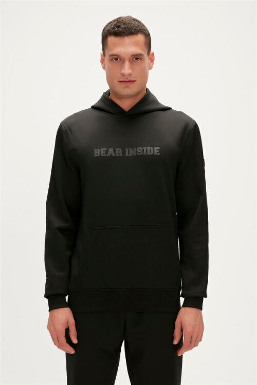 Bad Bear Arthur Hoodie Lacivert Erkek Sweatshirt - 3