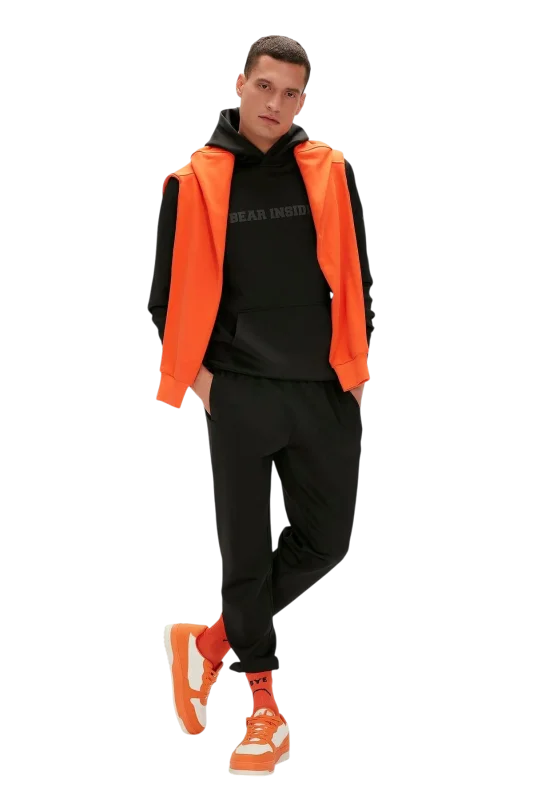 Bad Bear Arthur Hoodie Lacivert Erkek Sweatshirt 