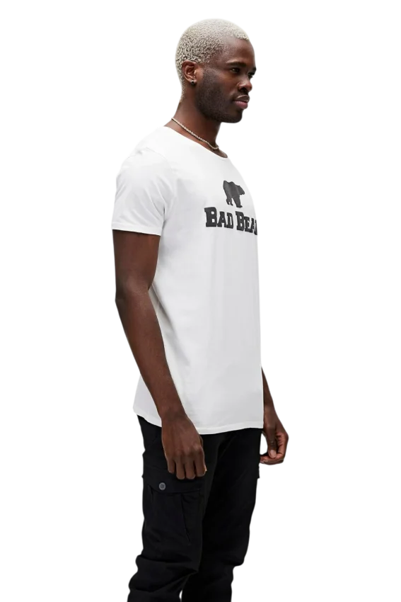Bad Bear Beyaz Erkek Tshirt - 3