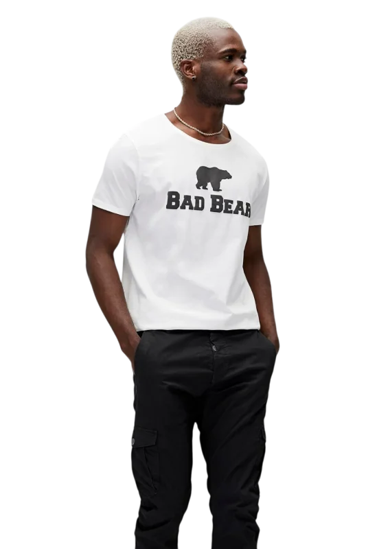 Bad Bear Beyaz Erkek Tshirt - 2