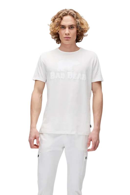Bad Bear Beyaz Erkek Tshirt 