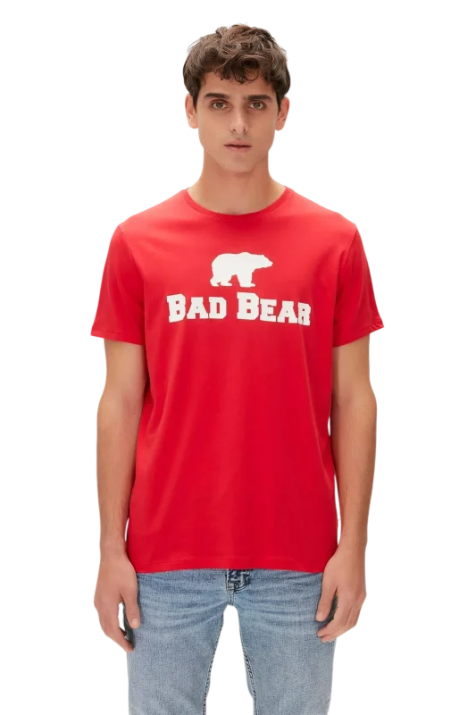 Bad Bear Kırmızı Erkek Tshirt 