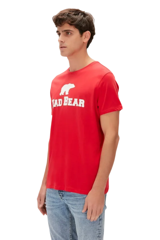 Bad Bear Kırmızı Erkek Tshirt - 2