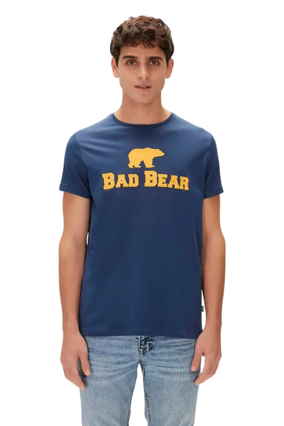 Bad Bear Mavi Erkek Tshirt - 1
