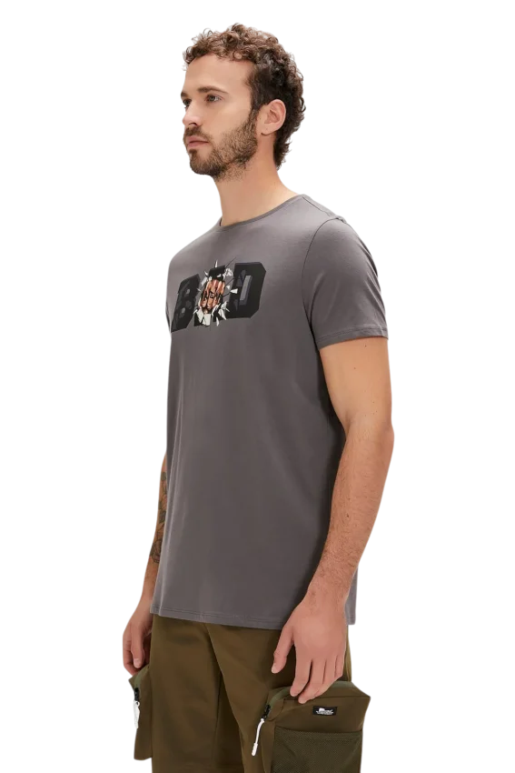 Bad Bear BANG T-SHIRT Antrasit Erkek Tshirt - 3
